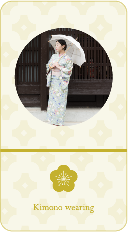 Kimono wearing